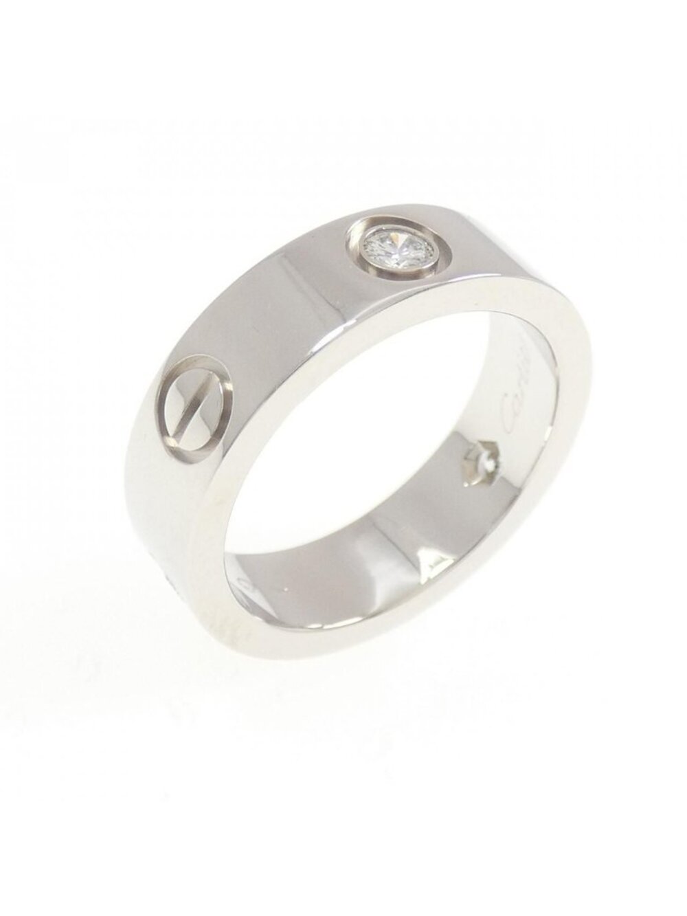 Cartier Love Half Diamond Ring